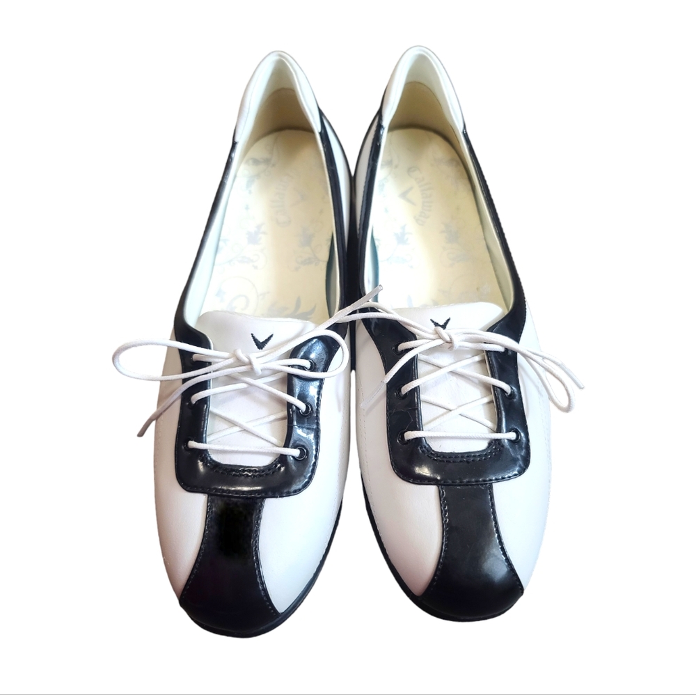 NEW w/o Tag Callaway Women's Black and White Spike Shoes Size 10